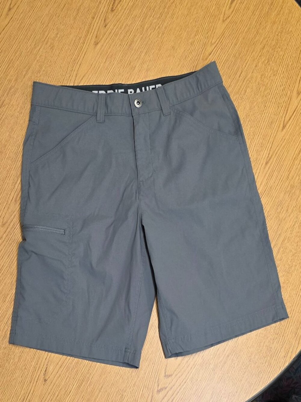Eddie Bauer Men’s Performance Hiking Shorts Gray Size 34